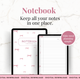 Digital Notebook for iPad