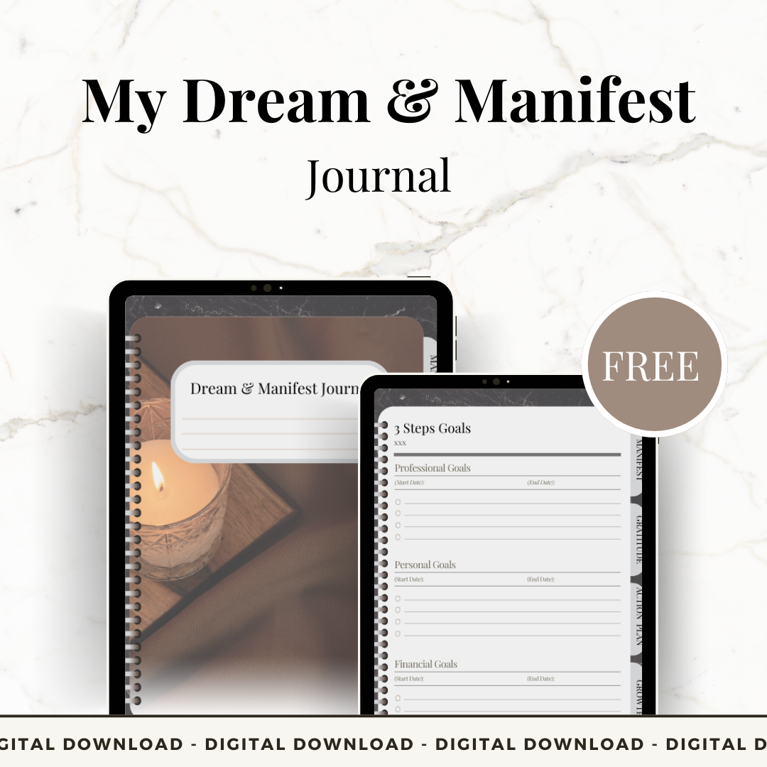 FREE Dream & Manifest journal