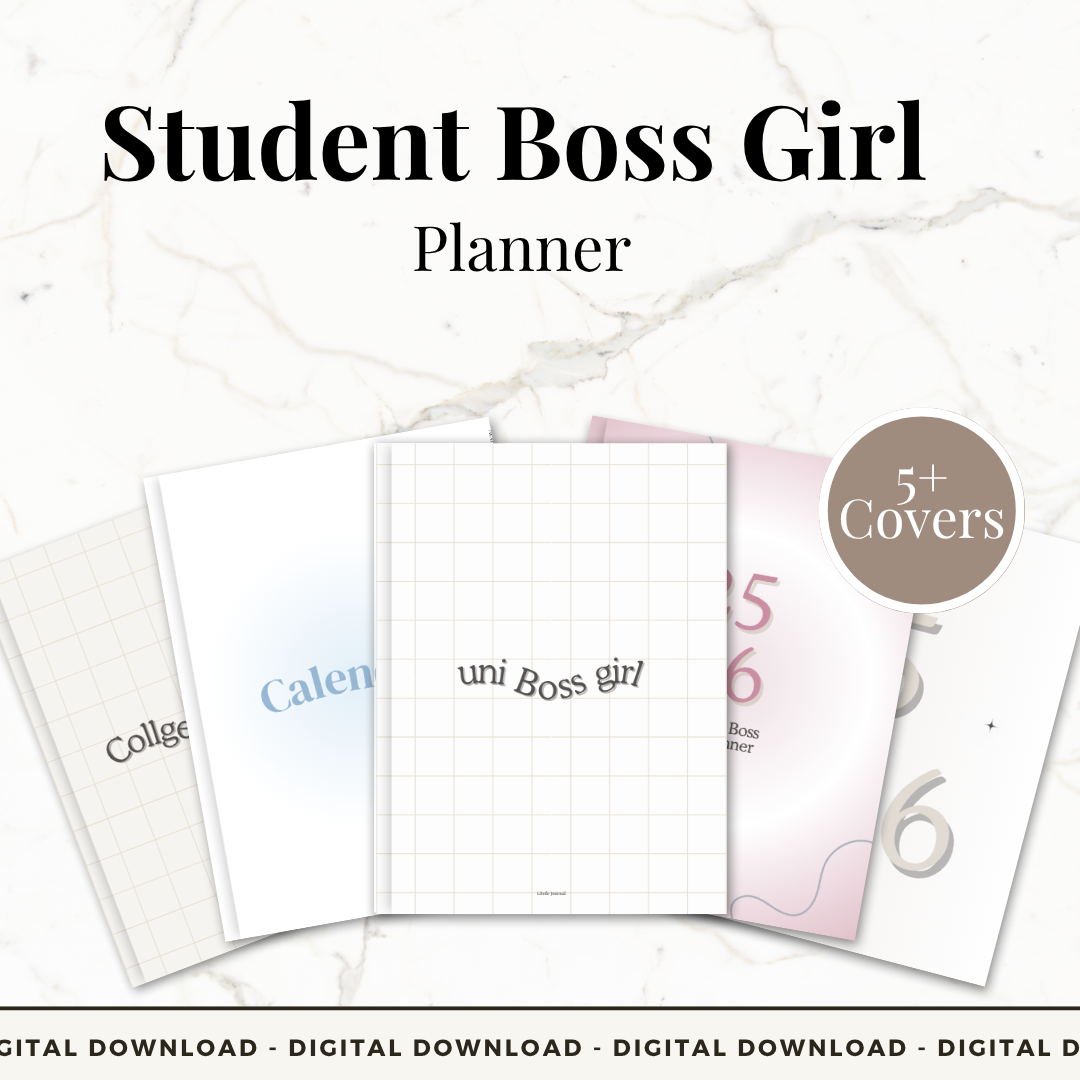 Student Boss Girl Planner