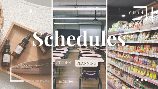 Organize Your Semester with a Class Schedules
