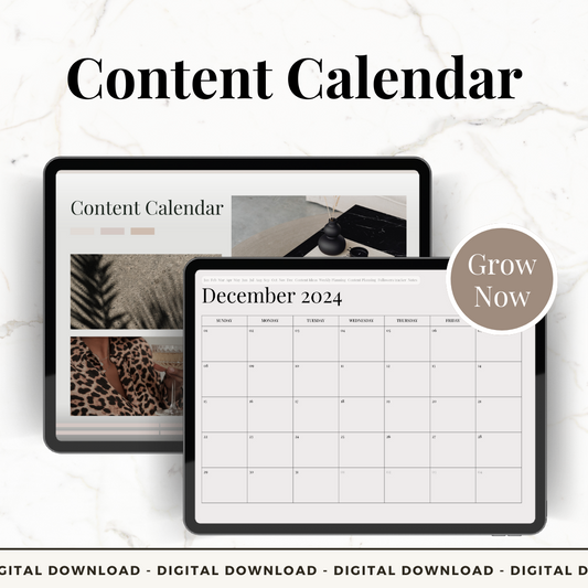 Content Calendar