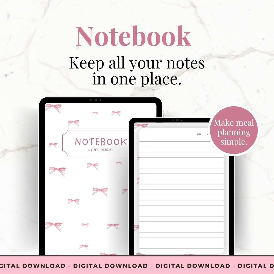 Digital Notebook for iPad