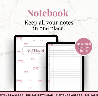 Digital Notebook for iPad