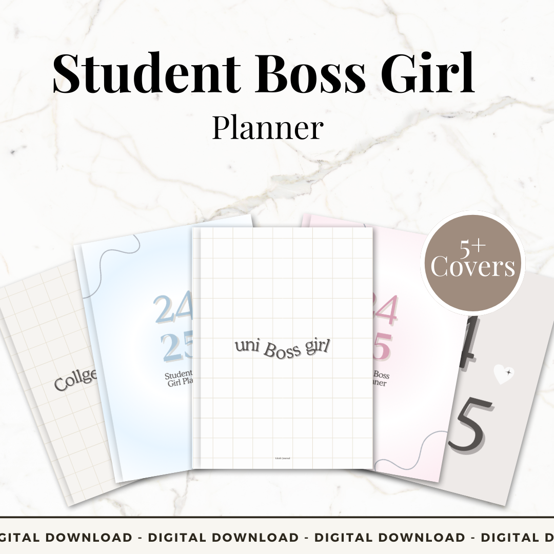 Student Boss Girl Planner