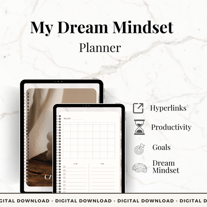 Free Dream Mindset Planner