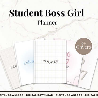 Student Boss Girl Planner