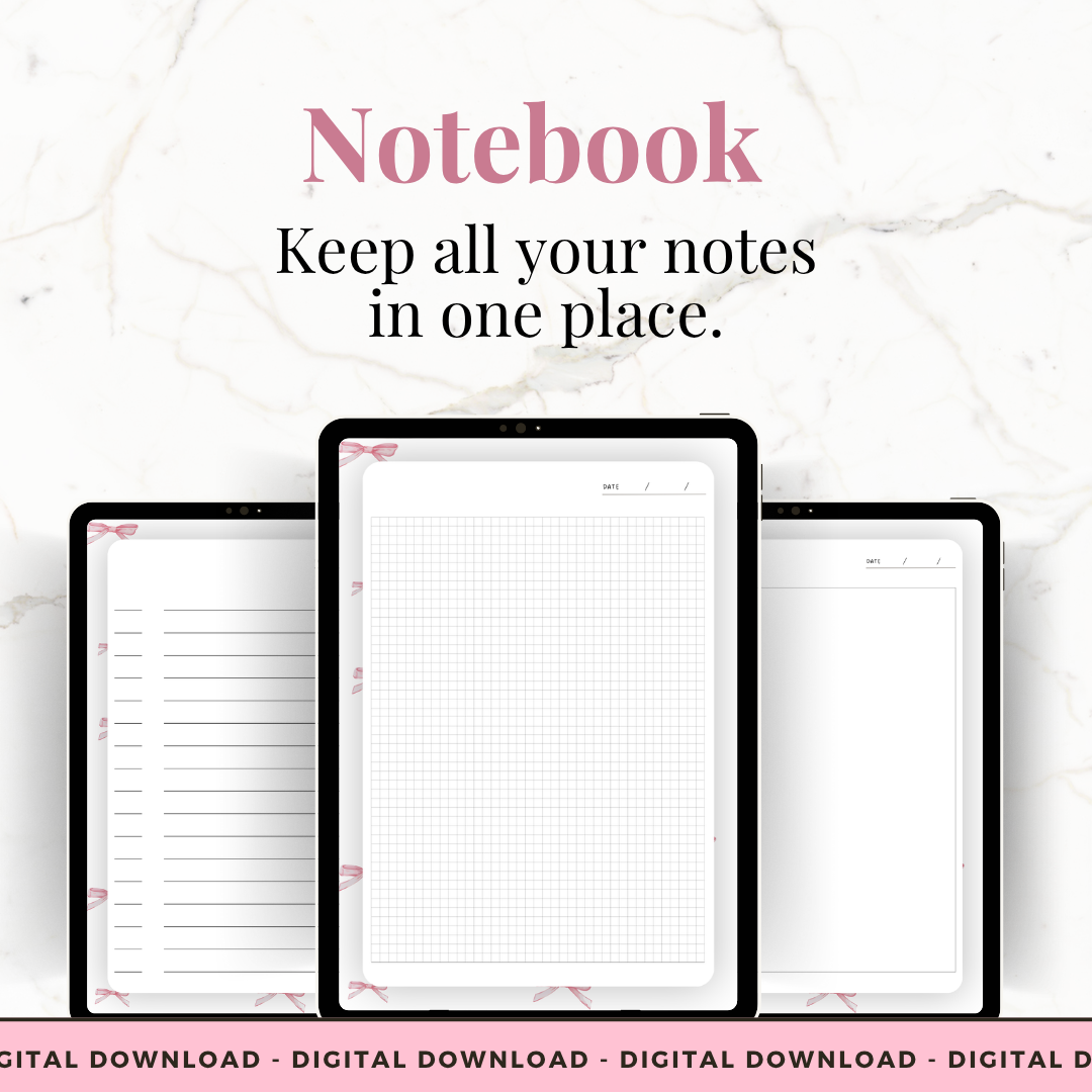 Digital Notebook for iPad
