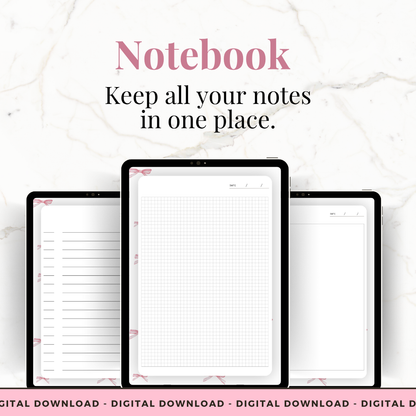 Digital Notebook for iPad