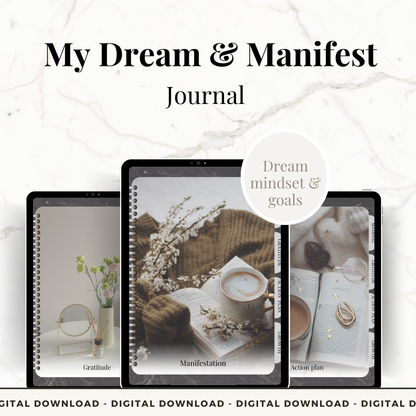 FREE Dream & Manifest journal
