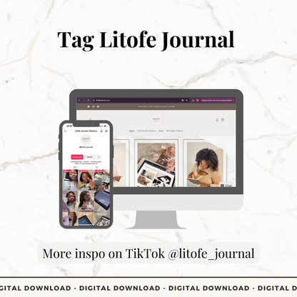 Dark Theme Weekly Planner 2026