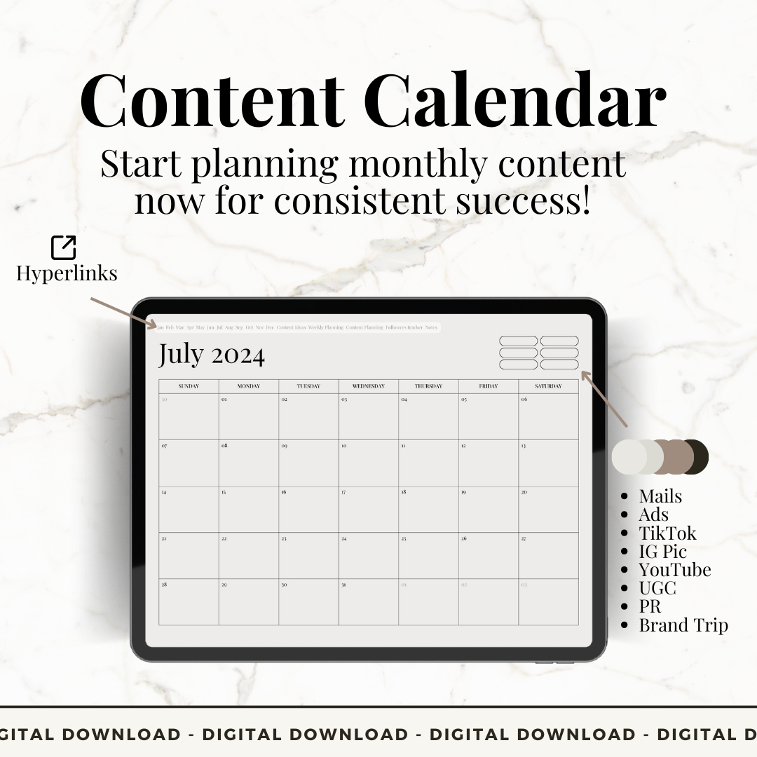 Content Calendar