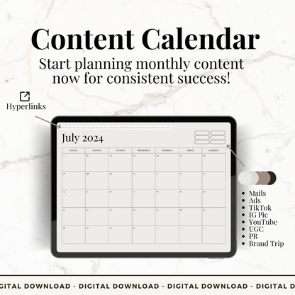 Content Calendar