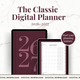 The Classic Digital Planner Berry Pink Edition 2026-2027
