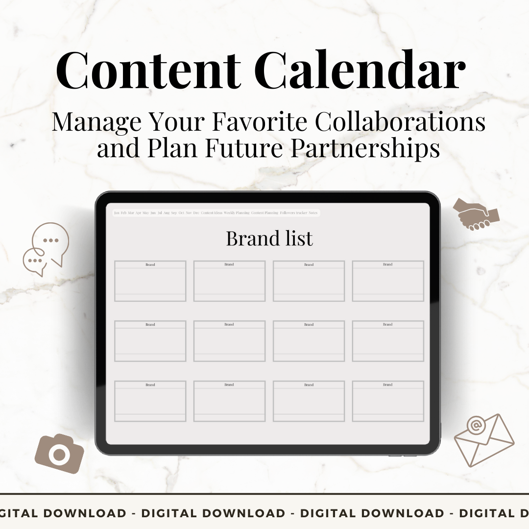 Content Calendar