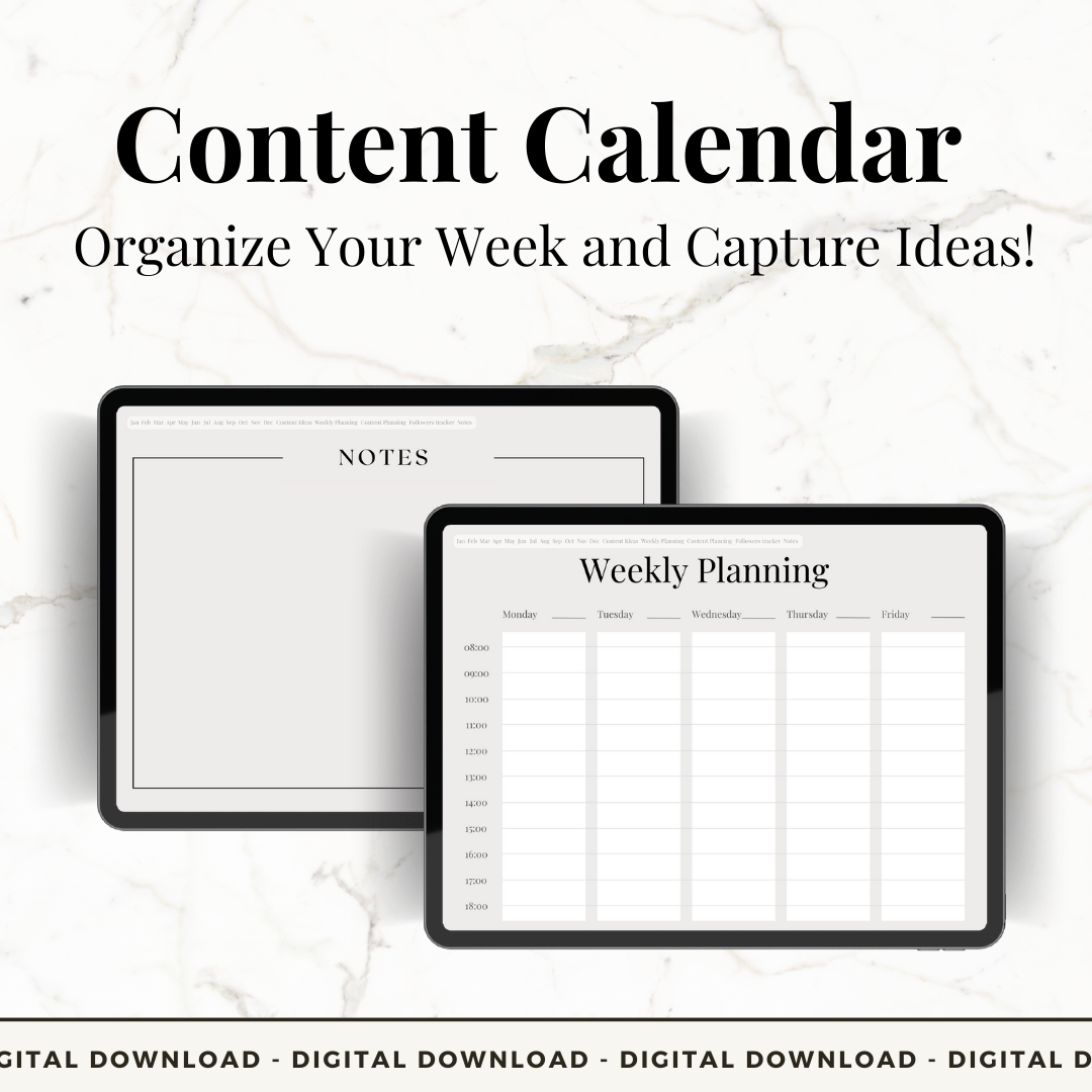 Content Calendar